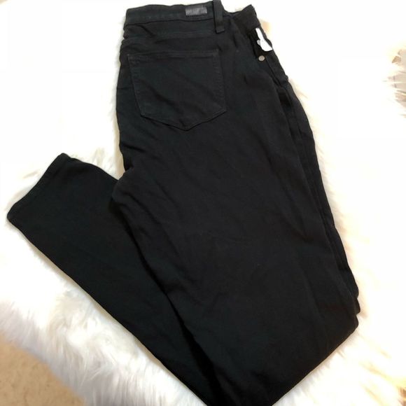 Paige Jeans Indio Zip Black over dye D8 - Picture 8 of 8